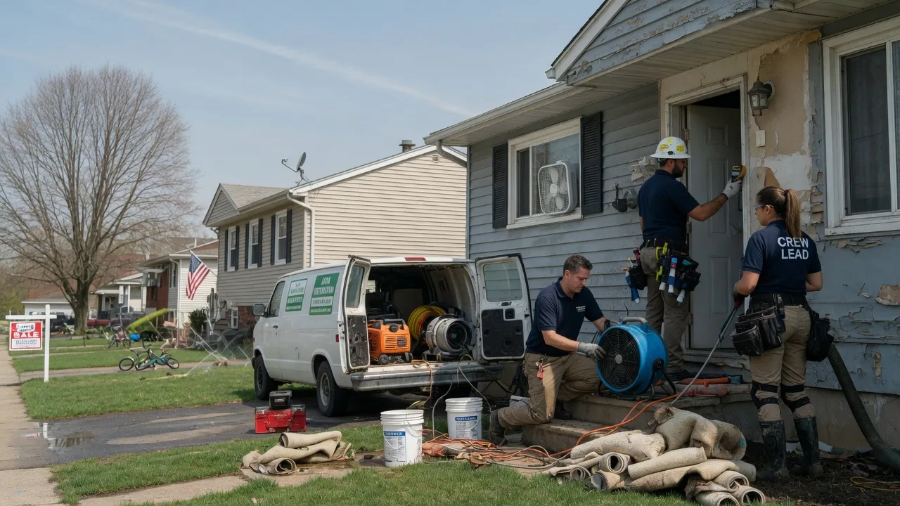 Flood Cleanup in Island Lake, IL near me